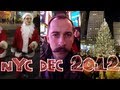 NYC December 2012 SantaCon Rockefeller Christmas Tree And Holiday Party