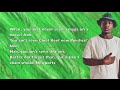 Mick Jenkins - Martyrs - Lyrics 