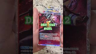 A Pack A Day Keeps the Money Away Day 542 #daily #onepiece #packopening #anime #dailyshorts #cards