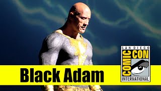 BLACK ADAM | Comic Con 2022 Full Panel (Dwayne Johnson, Noah Centineo, Aldis Hodge)