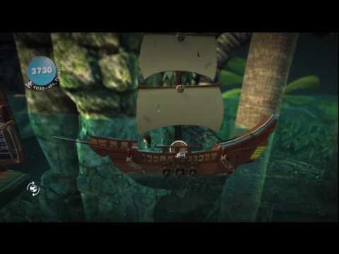 LBP DLC (720p HD) Walkthrough Part 14 - P.o.t.C. A Navy Frigate - Initial & Aced
