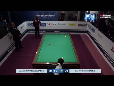 Passanante Antonino VS Basso Antonino - 20° Campionato Italiano Firenze
