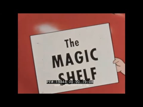 " THE MAGIC SHELF " 1950s CAMPBELL SOUPS PROMO FILM w/...
