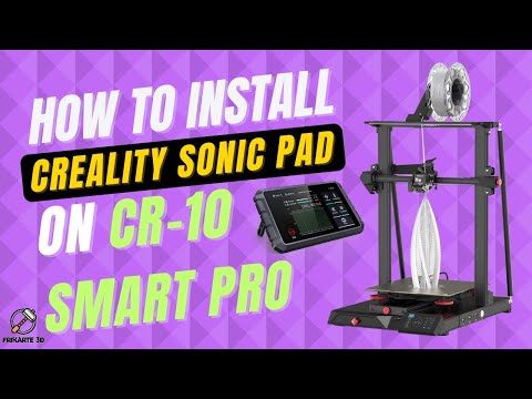 How To Install @Creality3D Sonic Pad on Cr-10 Smart Pro 📱 #crealityvidschallenge - 3D Print