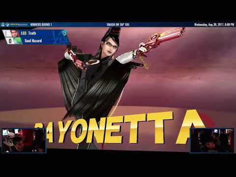 SOT 105 - Truth (Bayonetta) vs Soul Hazard (Yoshi, ROB) - Smash 4 WR2