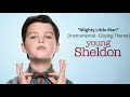 Young Sheldon Closing Theme Mighty Little Man Instrumental HD Cleanest Quality