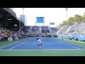 Andy Roddick Somdev Devvarman 2013 Last Warmup Before Retirement 2012 7 10