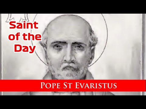 Papa Santo Evaristo - Santo do dia com o Padre Lindsay - 26 de outubro de 2023
