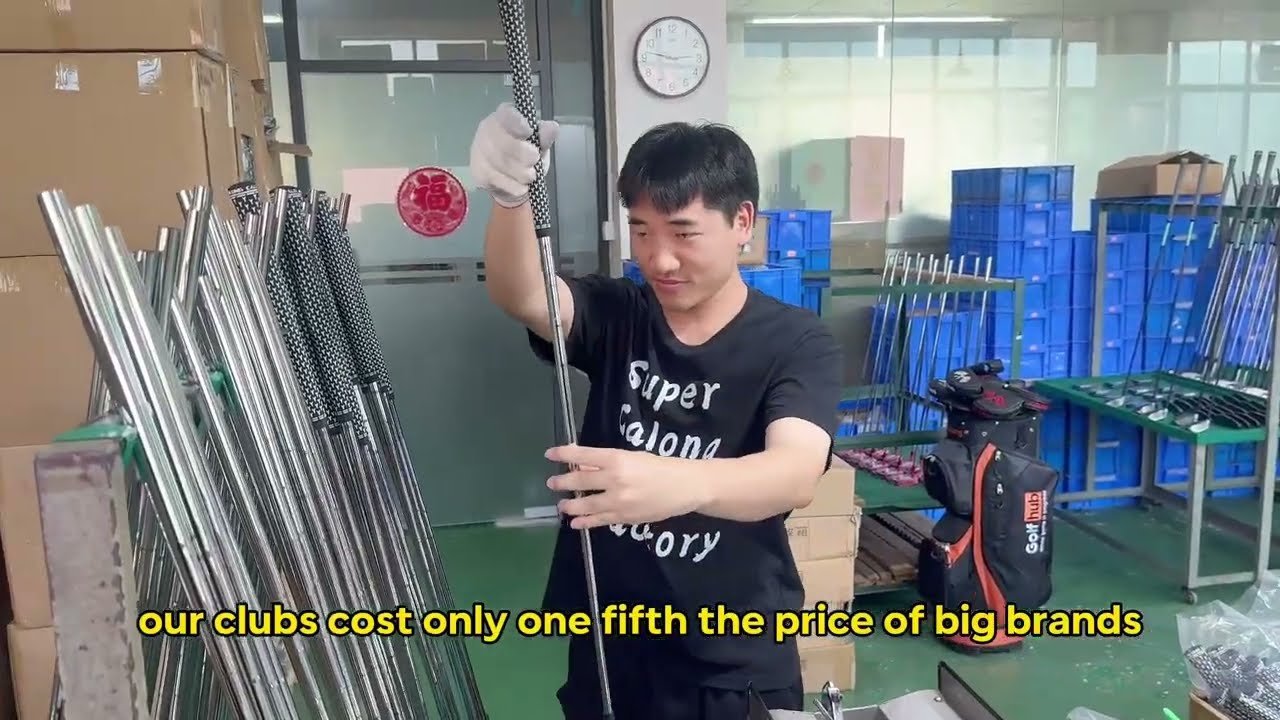 The making of a golf club — so satisfying to watch! ⛳️