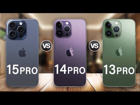 iPhone 15 Pro Vs iPhone 14 Pro Vs iPhone 13 Pro full review
