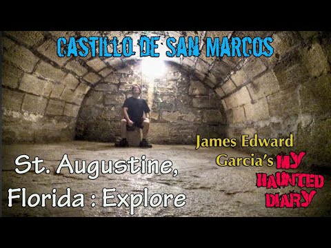 St. Augustine Florida Castillo Fort Exploration My Haunted Diary