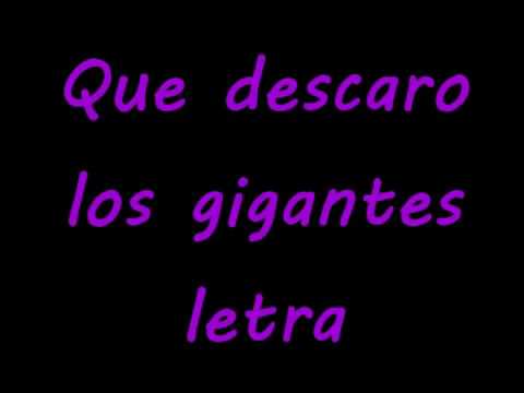 Que descaro- los gigantes del vallenato  (letra)