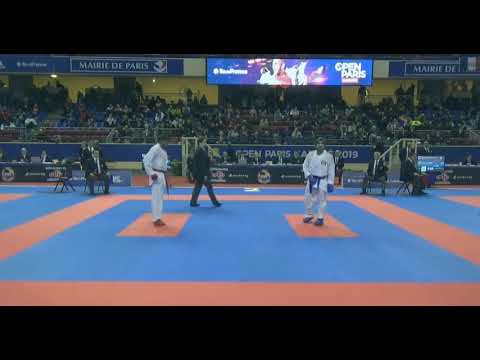 (Karate1 Premier League Paris 2019) Ghulam Abbas Saadi vs Rafael Aghayev - Playoffs