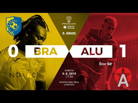 5.krog: Bravo - Aluminij 0:1 ; Prva liga Telekom Slovenije 2019/2020