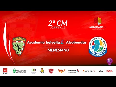 2ª CM jornada 12 ACADEMIA HELVETIA ALCOBENDAS - MENESIANO