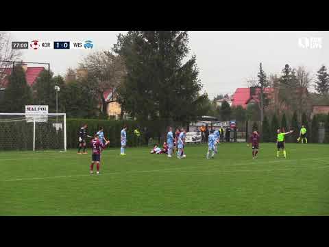 4 liga podkarpacka: Korona Rzeszów - Wisłok Wiśniowa 2-1 (skrót meczu)
