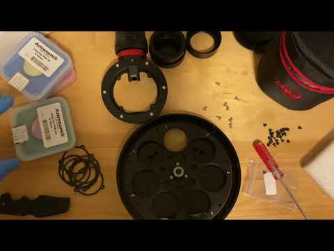 ZWO EFW 7x36mm, Astronomik Filters and ZWO OAG-L install