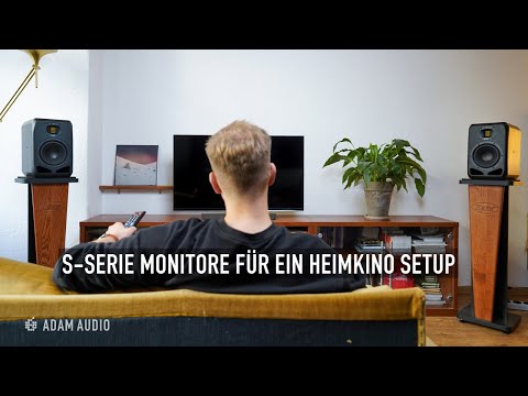 Heimkino Setup mit High-End-Studio Monitoren | ADAM Audio