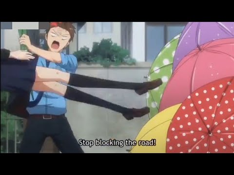 hori finds kashima amidst the bloom of umbrellas