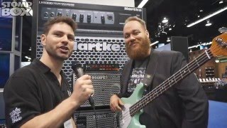 Video thumbnail for Hartke Bass Chorus & Bass Fuzz Pedal Demos at Namm 2016 by StompboxTV