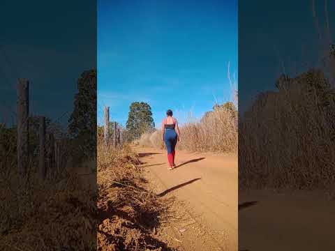 Caminhada sertaneja Comunidade Santa Rita município Vianópolis Goiás Brasil