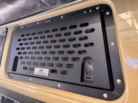 How To Fit Mission 4x4 Troopy Gullwing Windows
