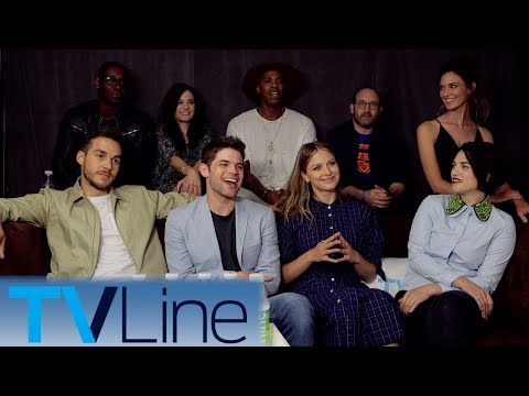 Supergirl Cast Interview + Singing! | Comic-Con 2017 | TVLine