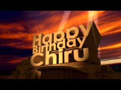Happy Birthday Chiru