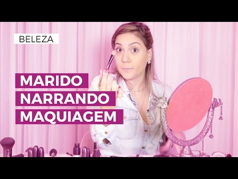 MARIDO NARRANDO MAQUIAGEM (ft. voz de Rodrigo) | 26 #VEDA | Camila Gaio