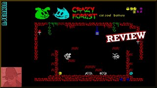 Crazy Forest : Homebrew from 2023 - on the ZX Spectrum 128K !! with Commentary