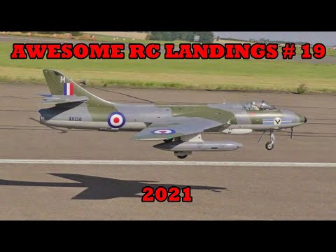 AWESOME RC LANDINGS - SPORTS & FIGHTER JETS ETC LANDINGS # 19 TBOBBORAP1 - 2021