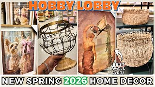 Hobby Lobby Spring 2026 Decor | New Faux Florals, Vases & Wall Art | Shop With Me