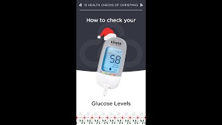 How to check your glucose levels.