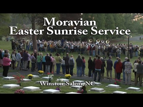 Salem Moravian Easter Sunrise Service