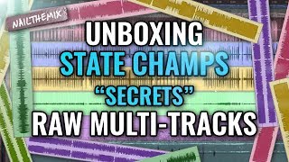 State Champs &quot;Secrets&quot; raw multi-tracks [UNBOXING]