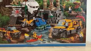 Lego ® City Dschungel-Forschungsstation 60161 Unboxing und Review in deutsch/german