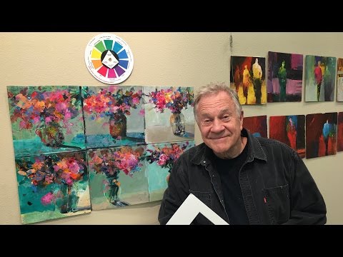 BobBlast 120 "Painting Abstract Florals Using Four Colors."