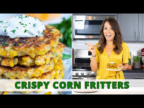 Easy Southern Corn Fritters - Ultra Crispy & Cheesy!