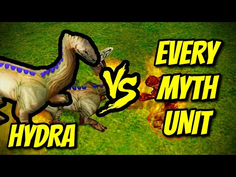 HYDRA vs EVERY MYTH UNIT | Age of Mythology