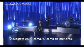 Bed Of Lies - Nicki Minaj ft. Skylar Grey [Lyrics - Subtitulado al español] LIVE