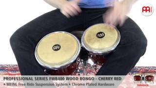 Video thumbnail for Professional Series FWB400 Wood Bongo - Cherry Red - FWB400CR by MEINL Percussion Official