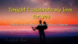 Tonight I Celebrate My Love (Lirik &amp; Terjemahan Indonesia)  - Roberta Flack, Peabo Bryson