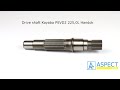 text_video Drive Shaft Kayaba PSVD2 225,0L Handok