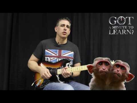 Learn to play guitar in one minute!
