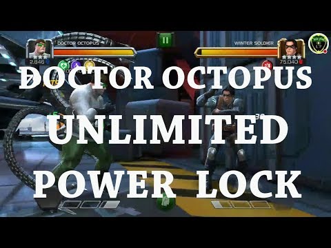 Doctor octopus unlimited  power lock  marvel contest of champion