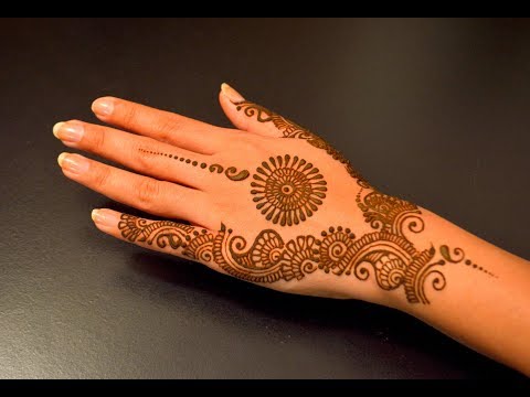 UNIQUE SANGEET HENNA MEHNDI DESIGN FOR INDIAN WEDDINGS | TRADITIONAL RAJASTHANI MEHENDI PATTERN