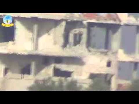 رصد مقرات تمركز قوات النظام على جبهة الكم في ريف حمص من قبل لواء جعفر الصادق