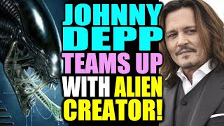 ¡Johnny Depp se asocia con Alien Creator!