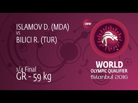1/4 GR - 59 kg: D. ISLAMOV (MDA) df. R. BILICI (TUR), 4-4