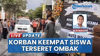 Suasana Duka Kedatangan Jenazah Siswa SMPN Mojokerto Korban Terseret Ombak Pantai Drini Gunung Kidul